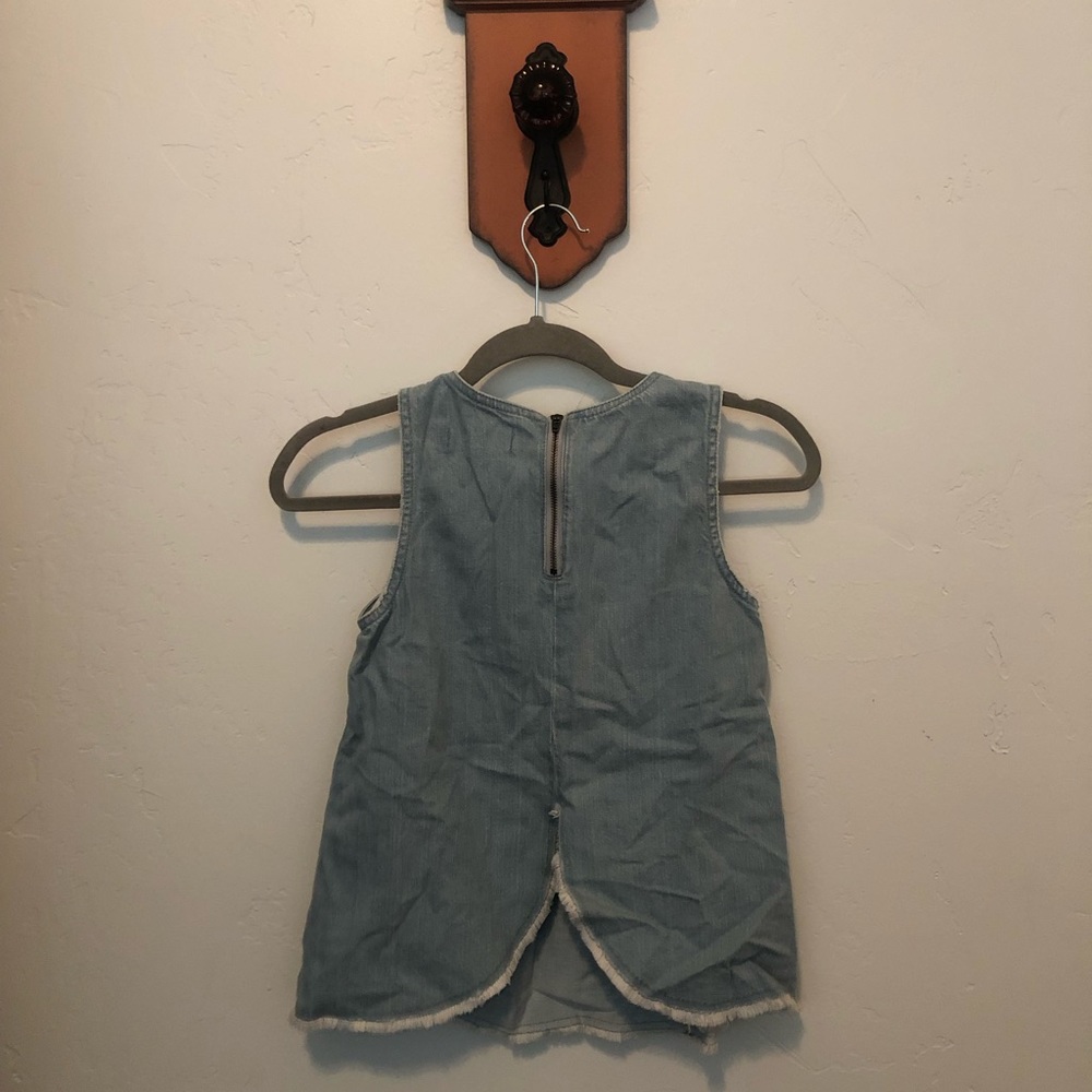 Madewell denim top xs NWT
